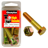 Champion High Tensile 1/2 x 1-3/4'' UNF