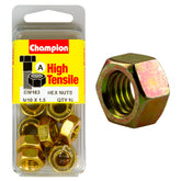 Champion High Tensile M10 x 1.5 Hex Nuts