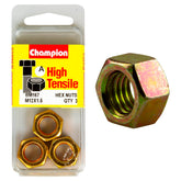 Champion High Tensile M12 x 1.5mm Hex Nuts