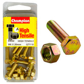 Champion High Tensile M6 x 20mm