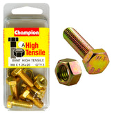 Champion High Tensile M8 x 1.25 x 20mm