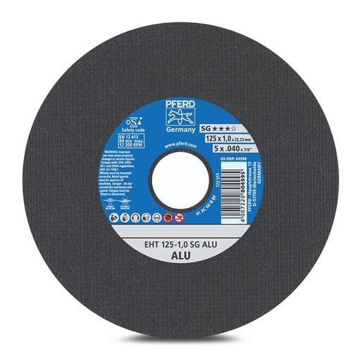 PFERD 125 X 1.0MM ALUMINIUM CUTTING DISC 61341115