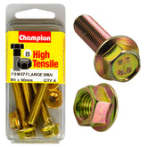 Champion High Tensile M8 x 50mm Flange