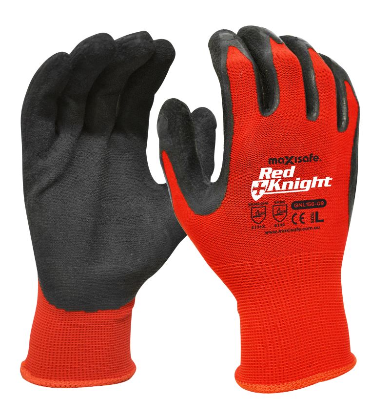 GLOVE -  Red Knight Latex Gripmaster