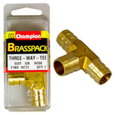 HOSE JOINER – “T” – BRASS – 5/8″ HC13