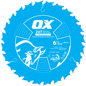 OX Pro Wood Cutting Coated Saw Blades