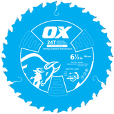 OX Pro Wood Cutting 40T Tooth Coated Saw Blade – 216mm