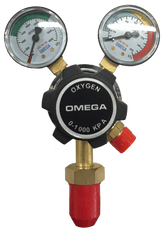 TOPGUN OMEGA OXYGEN TWIN GAUGE GAS REGULATOR TGRROXY