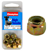 Champion High Tensile 5/16 UNC Nylocks