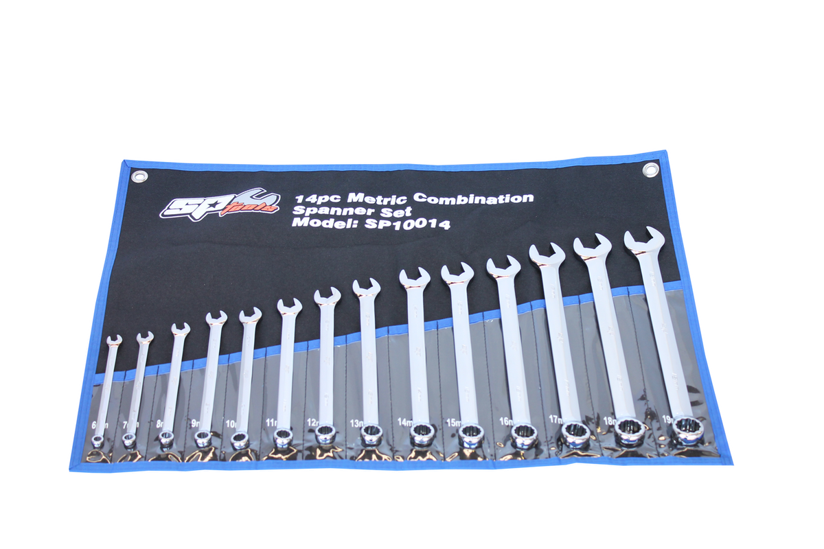 Combination Spanner Set ROE Metric SP Tools 14 Piece SP10014