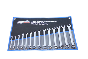 Combination Spanner Set ROE Metric SP Tools 14 Piece SP10014