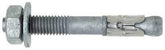 M20 x 160 Galvanised Through Bolt Anchor, Mechanical Galvanised - Box of 10