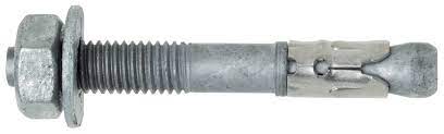 M20 x 160 Galvanised Through Bolt Anchor, Mechanical Galvanised - Box of 10