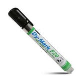 Dy-Mark P20 Paint Marker Reversible Bullet/Chisel Tip BLACK