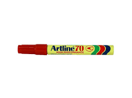 Artline 70 Permanent Marker RED
