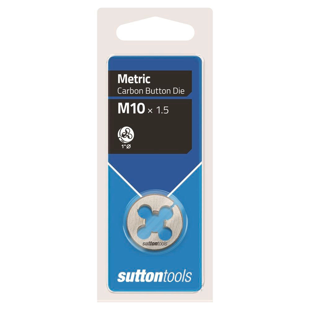 Sutton Tools M10 x 1.5 - 1" M Button Die