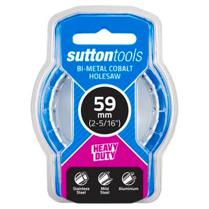 Sutton Tools 59mm White Cobalt Bi-Metal Holesaw