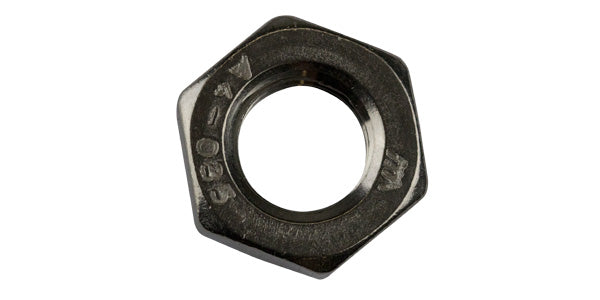 HEX NUT HALF (STAINLESS)