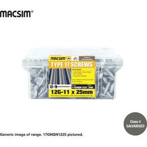 Type 17 screws 14g-10x100m box