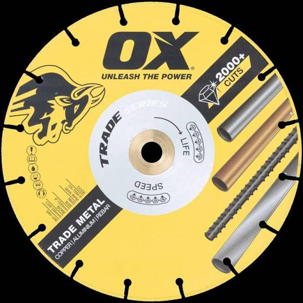 OX TRADE SERIES METAL BLADE 230mm