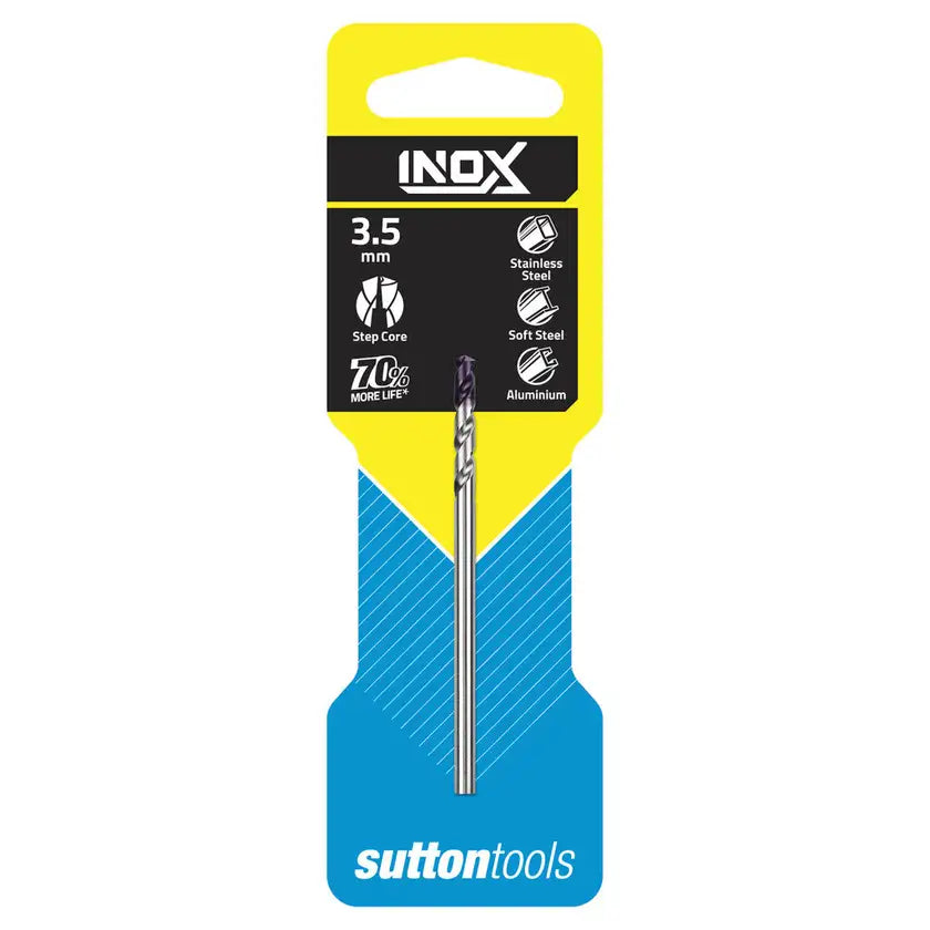 Sutton Tools 3.5mm INOX Stainless Steel Jobber Drill Bit