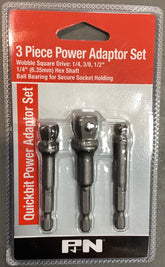 Sutton 3 Piece Power Adaptor Set