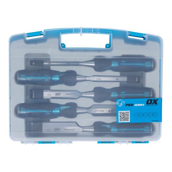 OX 5 PIECE WOOD CHISEL SET