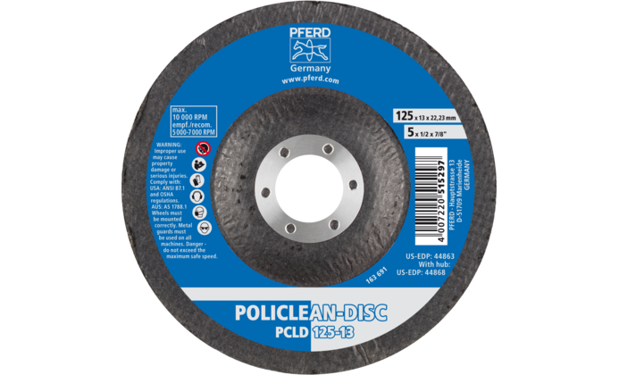 POLICLEAN DISC 125-13