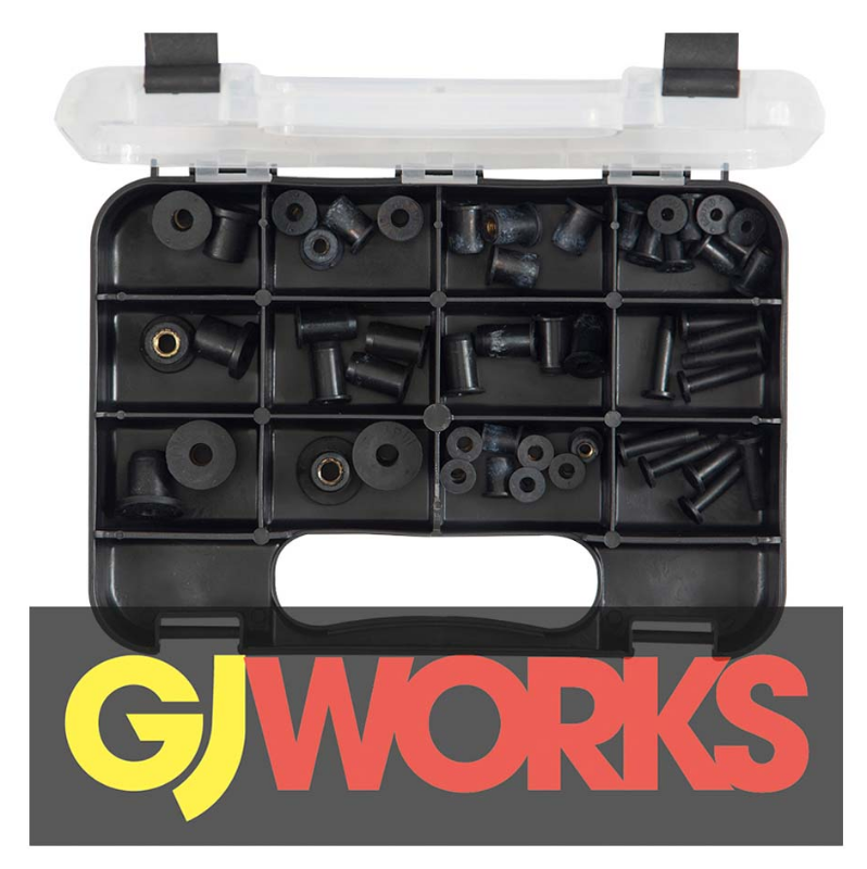 GJ Works Grab Kit 52 piece Well Nut GKA62