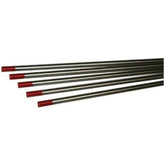 TUNGSTEN THORIATED ELECTRODE 2.4mm  RED TIP 5PK