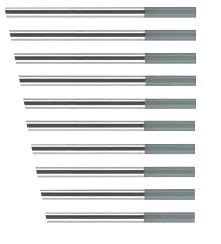 TUNGSTEN CERIATED ELECTRODE 2.4mm GREY TIP  10pk