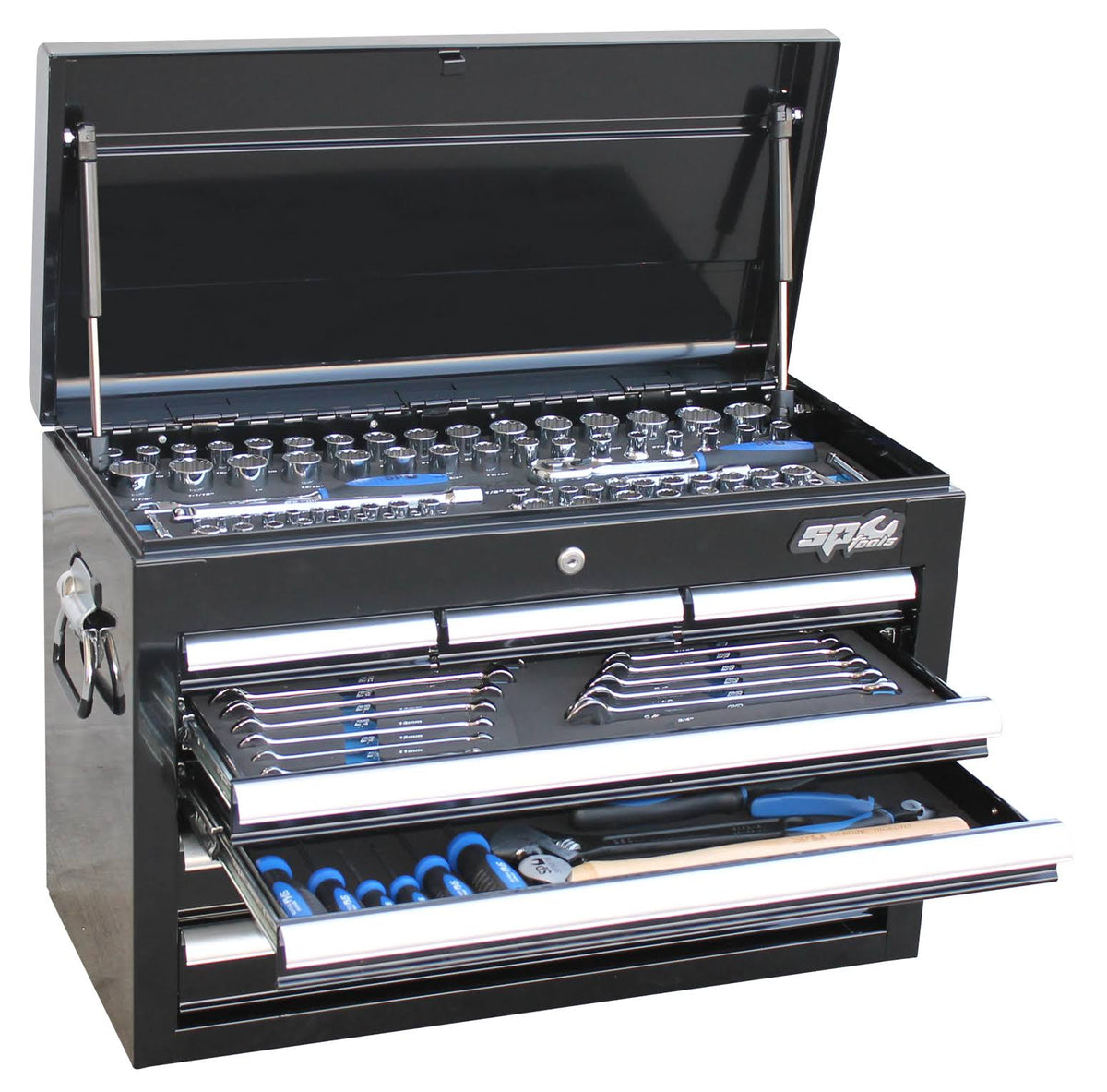 SP Tools 134pc Custom Series Tool Kit - Metric/SAE SP50097