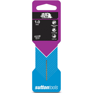 Sutton Tools 1.0mm Heavy Duty Cobalt Jobber Drill Bit