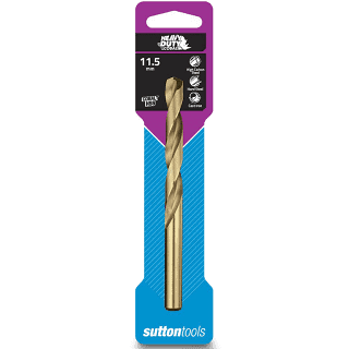 Sutton Tools 11.5mm Heavy Duty Cobalt Jobber Drill Bit