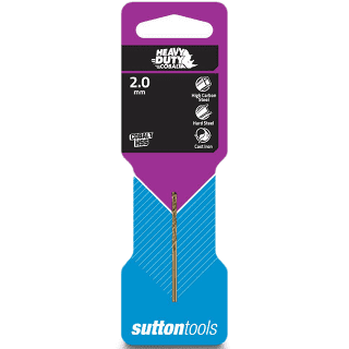 Sutton Tools 2.0mm Heavy Duty Cobalt Jobber Drill Bit