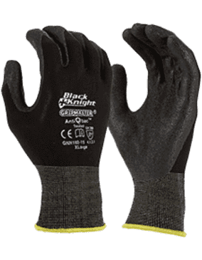 GLOVE -  Black Knight Gripmaster Coated