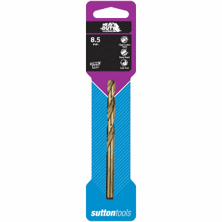 Sutton Tools 8.5mm Heavy Duty Cobalt Jobber Drill Bit