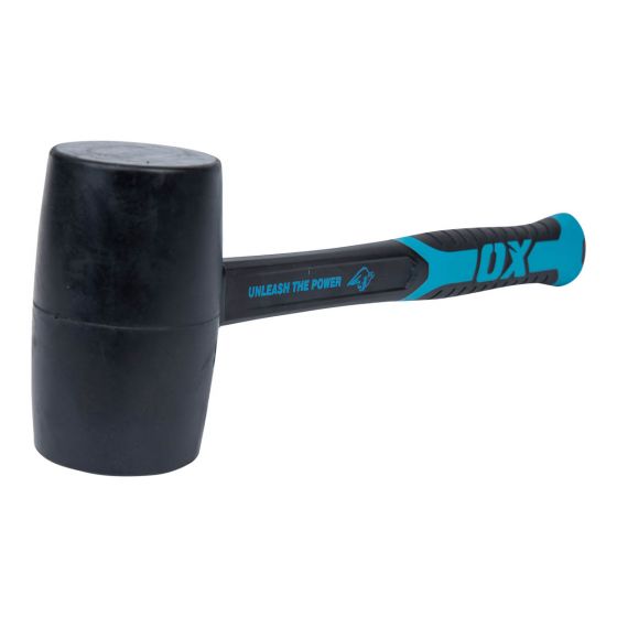 OX BLACK RUBBER MALLET 24oz/680g