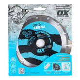 OX ZEBRA ULTIMATE ABRASIVE SEGMENTED DIAMOND BLADE 14'' 350mm